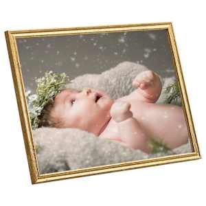 Fotorámečky koláž 5 ks na stůl zlaté 15x21 cm MDF - obrázek 4