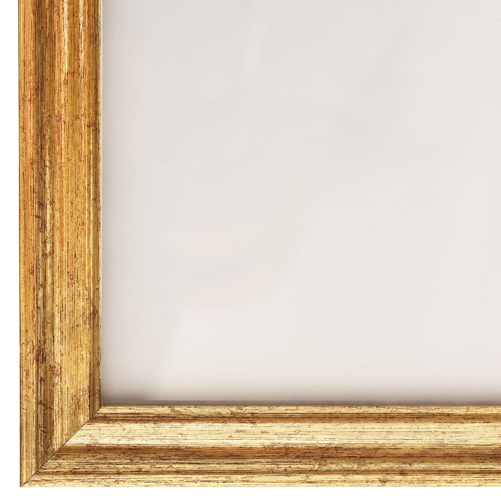 5 db aranyszínű MDF fali/asztali fényképkeret 50 x 60 cm 