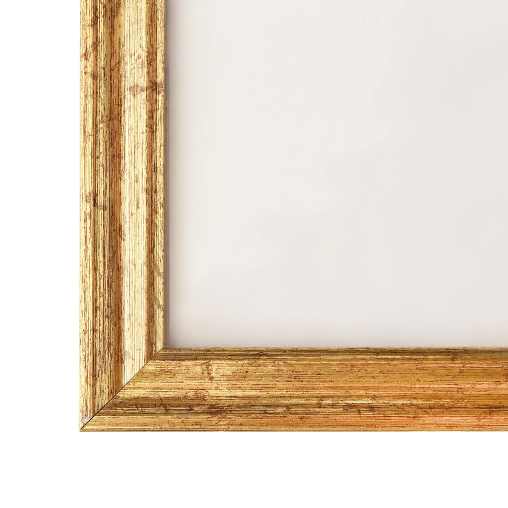 5 db aranyszínű MDF fali/asztali fényképkeret 70 x 90 cm 
