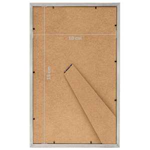 Fotorámečky koláž 3 ks na stůl stříbrné 10 x 15 cm MDF - obrázek 8
