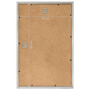 Fotorámečky koláž 5 ks na stěnu stříbrné 70x90 cm MDF - obrázek 8