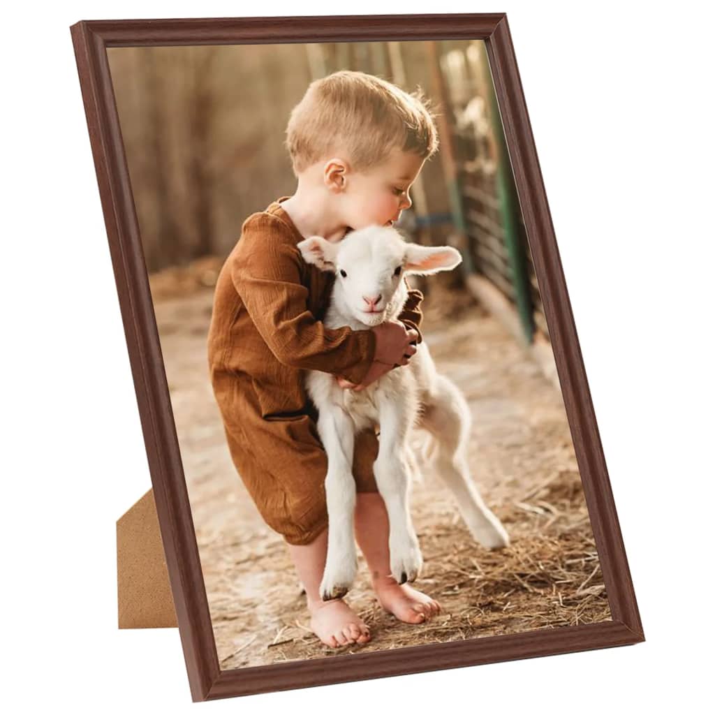 

vidaXL Fotolijsten 10 st voor tafel 20x25cm MDF bruin