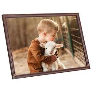 Fotorámečky koláž 5 ks na stůl hnědé 21x29,7 cm MDF - obrázek 4