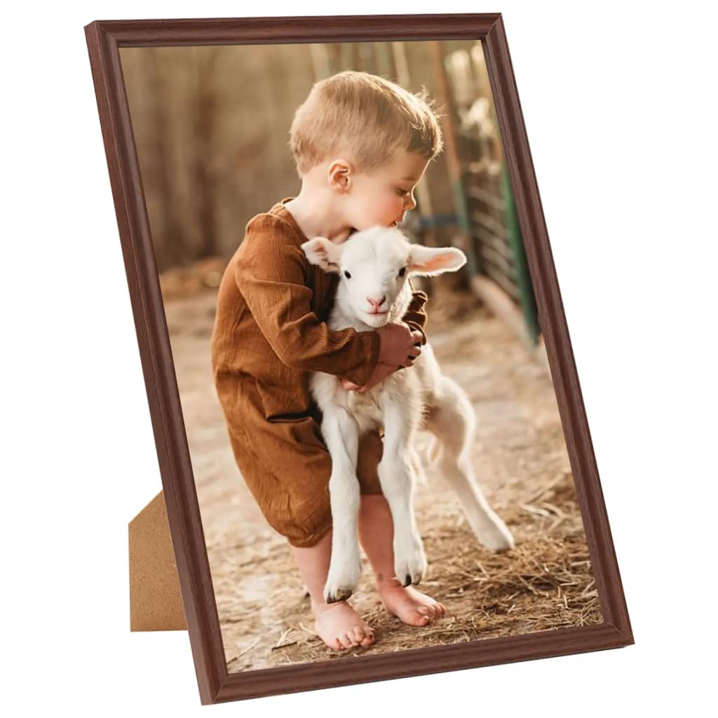 

vidaXL Fotolijsten 5 st voor wand of tafel 42x59,4 cm MDF bruin