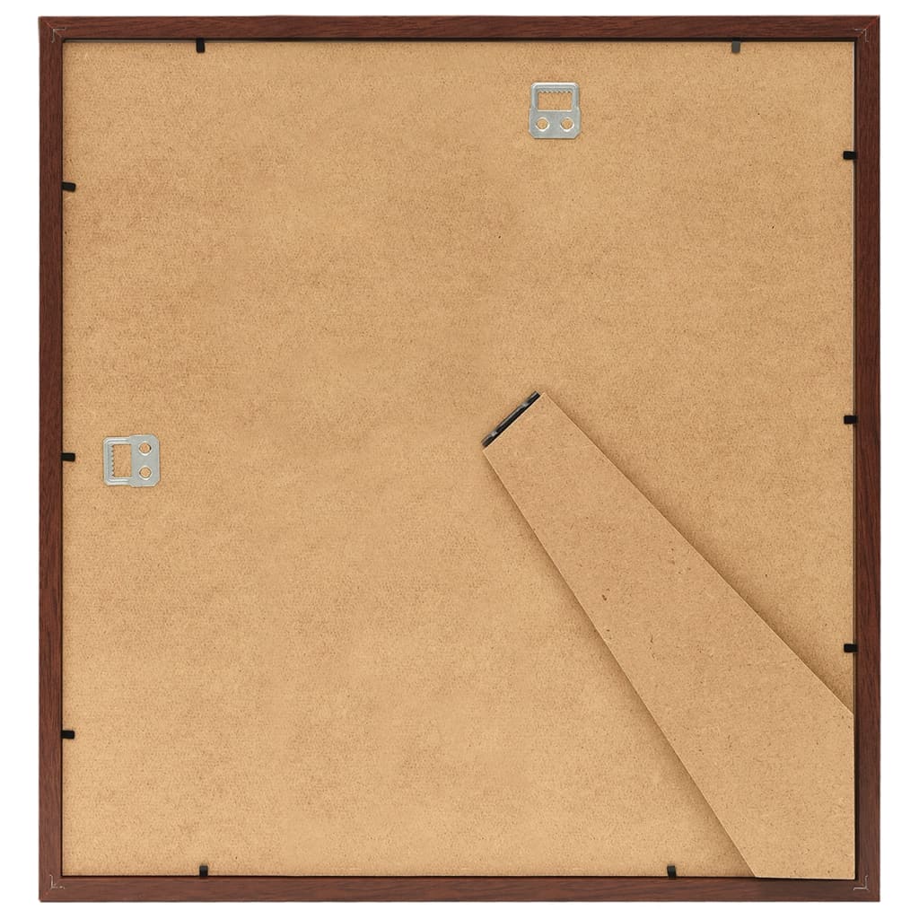 5 db barna MDF fali/asztali fényképkeret 50 x 50 cm 