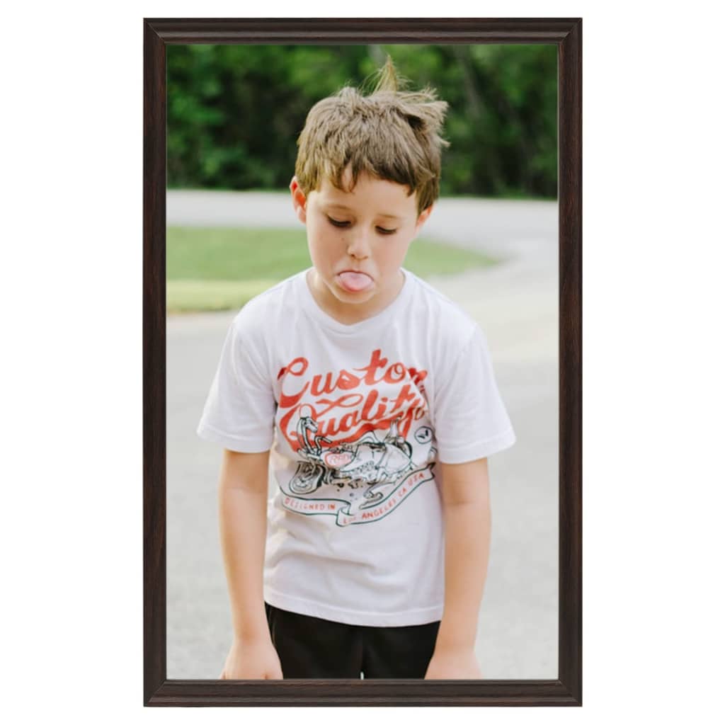 Фоторамки за колаж, 5 бр, за маса, черни, 20x25 см, МДФ