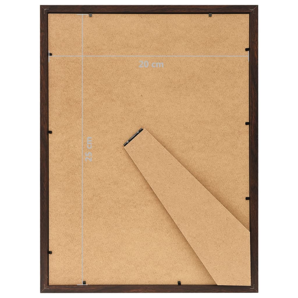 Фоторамки за колаж, 5 бр, за маса, черни, 20x25 см, МДФ