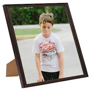 vidaXL Fotor&aacute;miky na st&ocirc;l, kol&aacute;ž 5 ks, čierne 30x30 cm, MDF