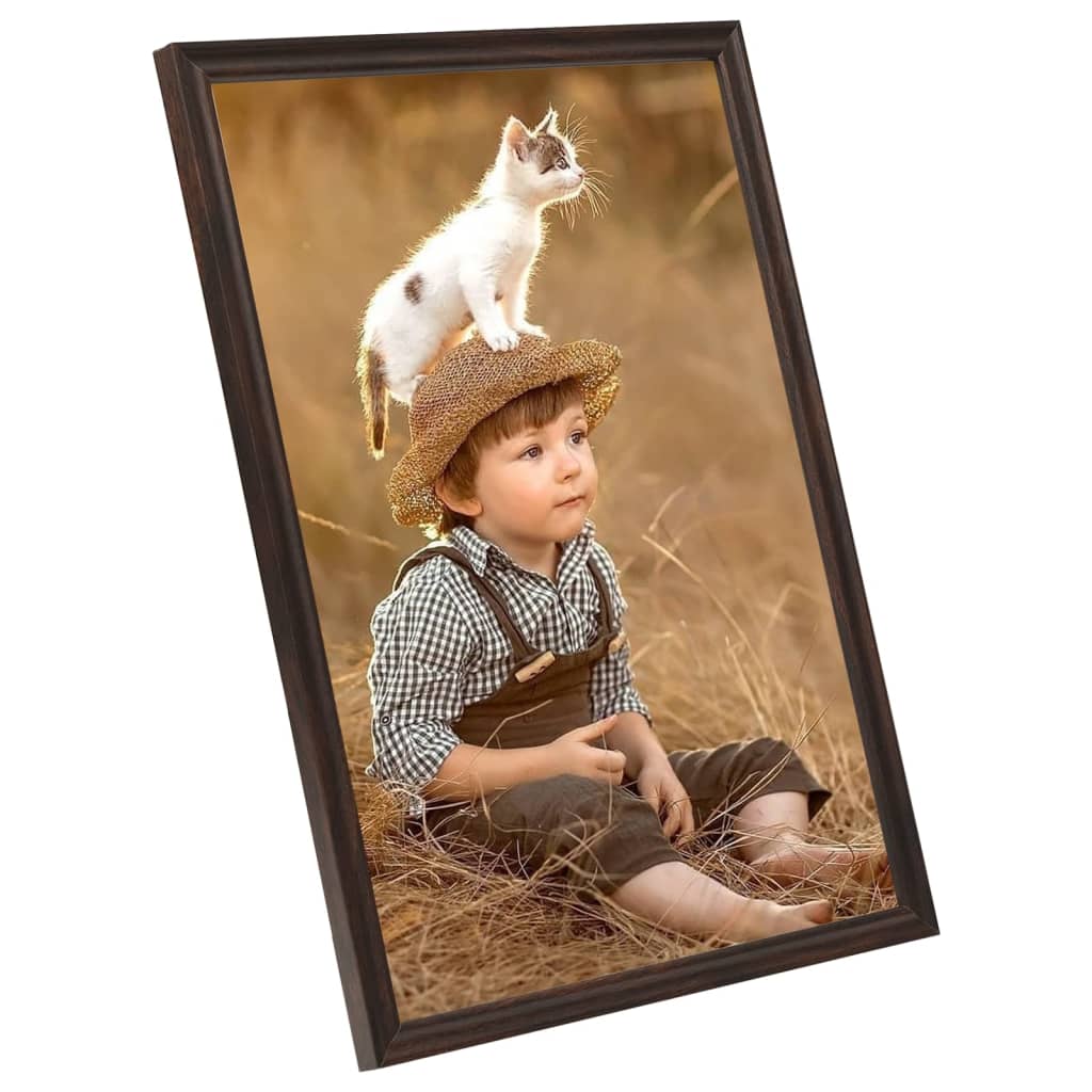 

vidaXL Fotolijsten 5 st voor wand 70x90 cm MDF zwart
