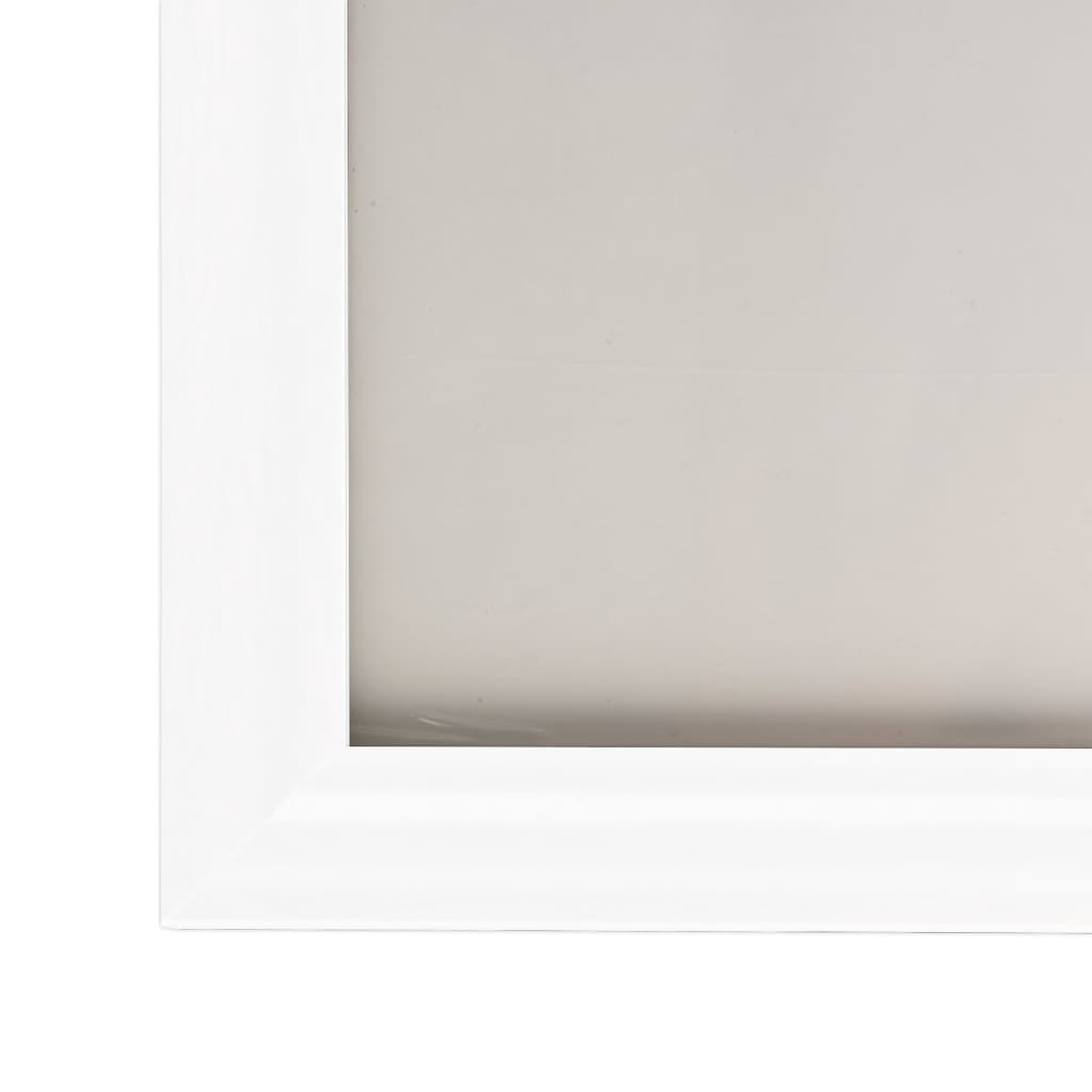 5 db fehér MDF fali/asztali fényképkeret 40 x 50 cm 