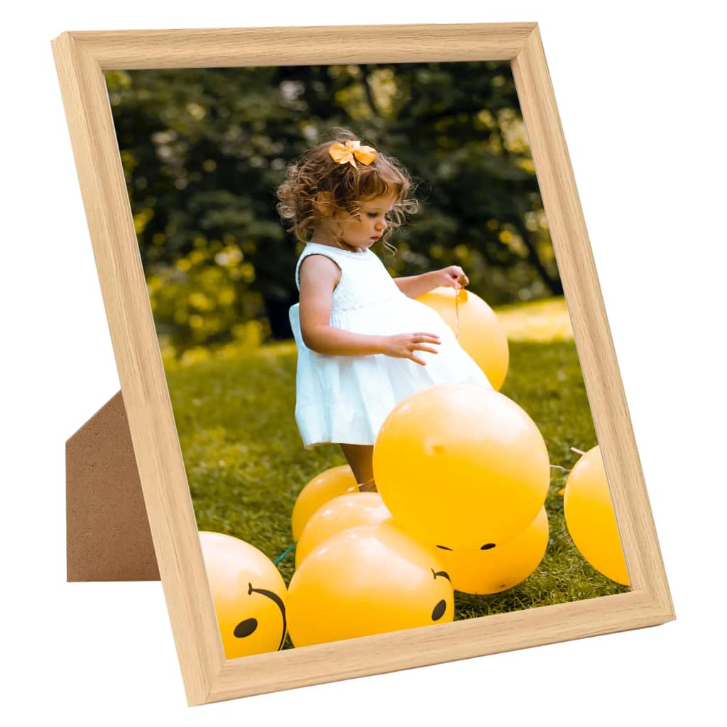 

vidaXL Fotolijsten 10 st voor tafel 20x25 cm lichteikenkleurig
