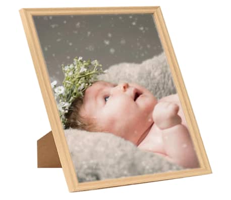 vidaXL Photo Frames Collage 5 pcs for Table Light Oak 28x35 cm