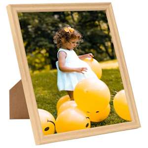 vidaXL Fotor&aacute;miky na stenu alebo st&ocirc;l 5 ks bled&yacute; dub 40x50 cm