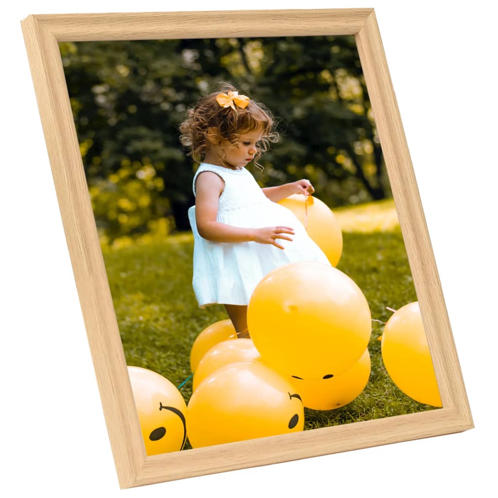 

vidaXL Fotolijsten 5 st voor wand 50x60 cm lichteikenkleurig