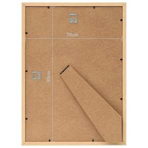 Fotorámečky koláž 5 ks na zeď nebo stůl světlý dub 70 x 90 cm - obrázek 8