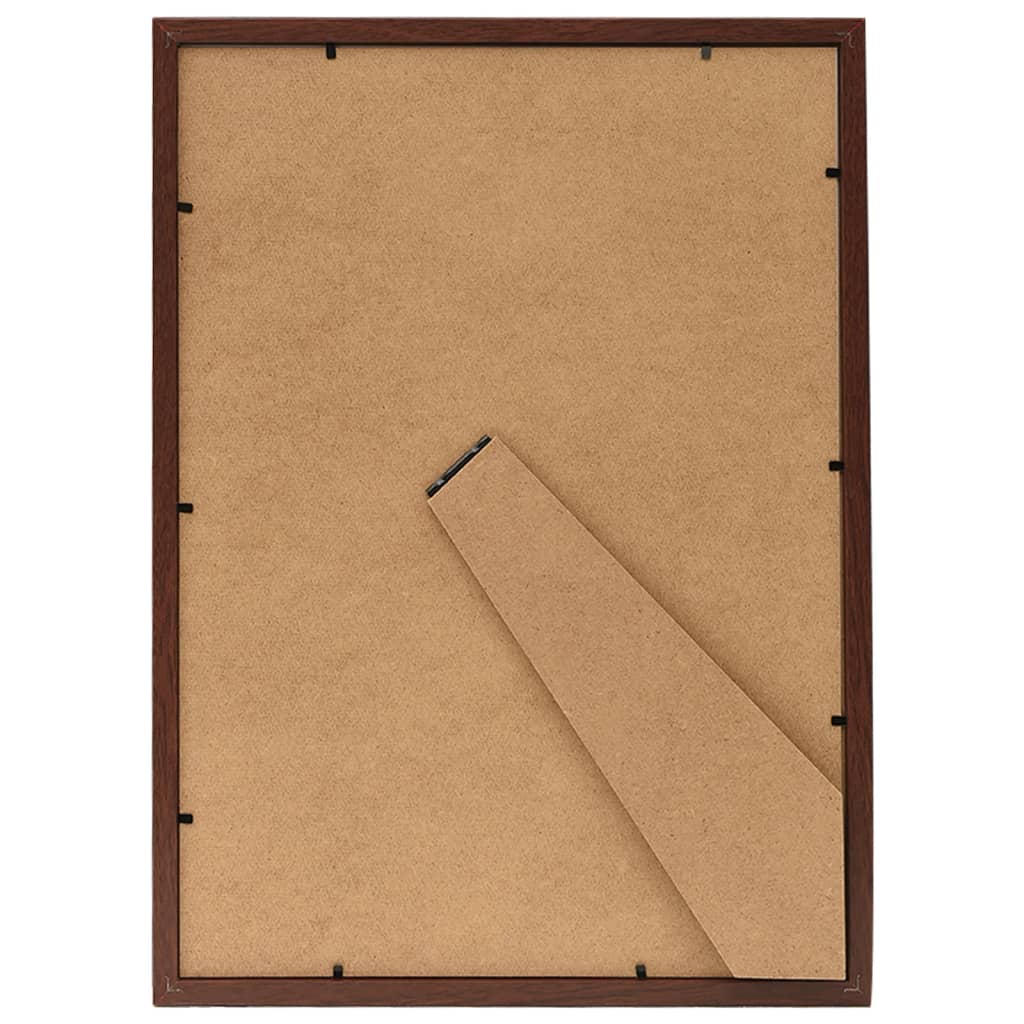 Фоторамки за колаж, 10 бр, за маса, тъмночервени, 10x15 см