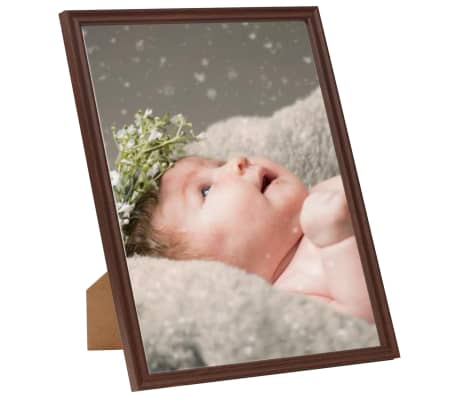 vidaXL Molduras para mesa 5 pcs 13x18 cm vermelho-escuro