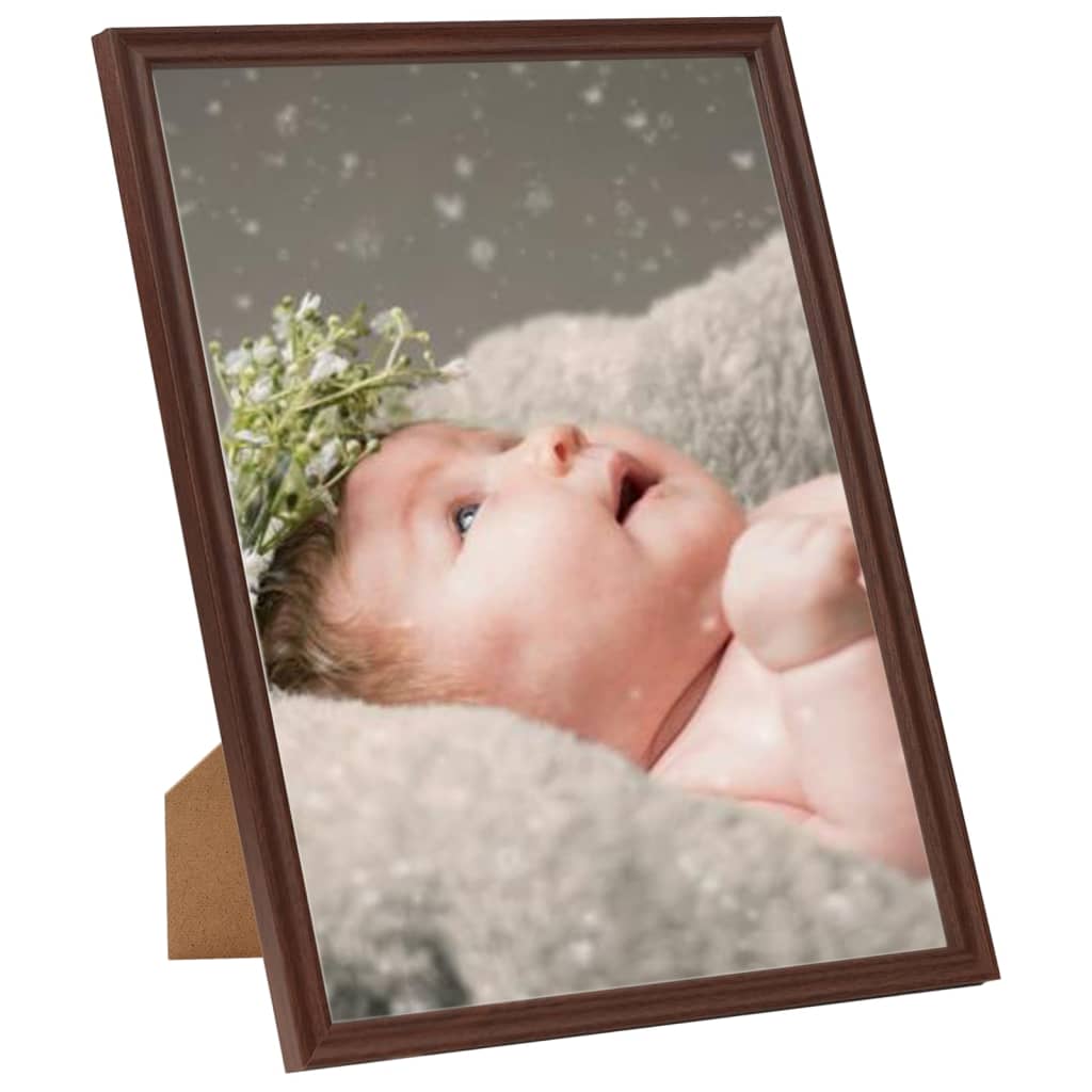 

vidaXL Fotolijsten 3 st voor wand of tafel 29,7x42 cm donkerrood