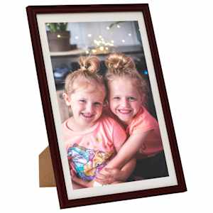 vidaXL Photo Frames Collage 5 pcs for Wall or Table Dark Red 59.4x84 cm