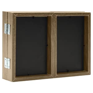 Třídílný fotorámeček světle hnědý 22 x 15 cm + 2 x (10 x 15 cm) - obrázek 4