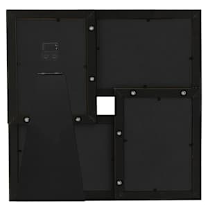 Kolážový fotorámeček na 4 obrázky (10 x 15 cm) černý MDF - obrázek 3