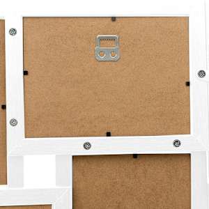 Kolážový fotorámeček na 24 obrázků (10 x 15 cm) bílý MDF - obrázek 5