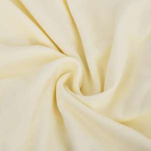 Strečový potah na čtyřmístnou pohovku krémový polyester žerzej - obrázek 5