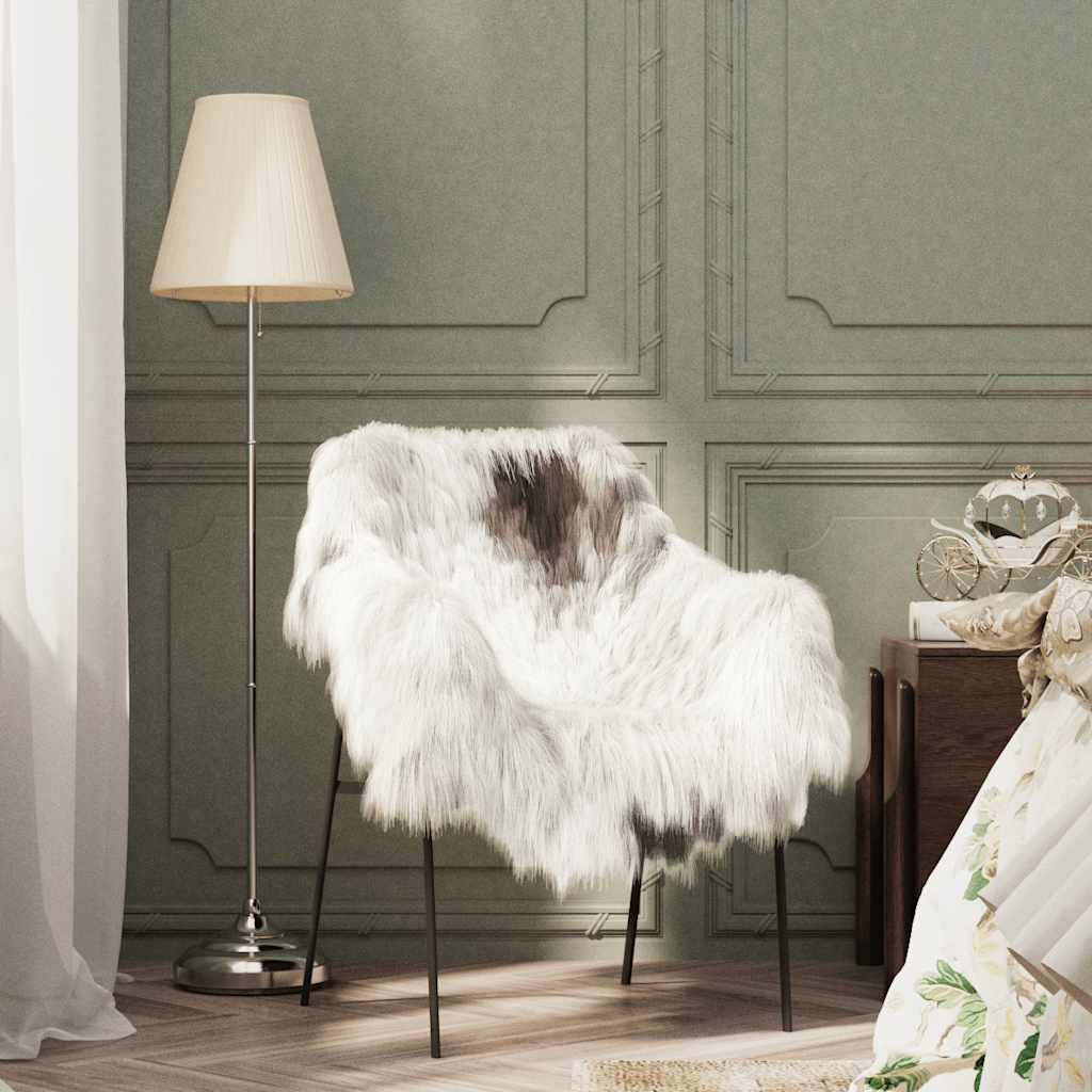 Peau de mouton Couleur mélangée 70x100 cm