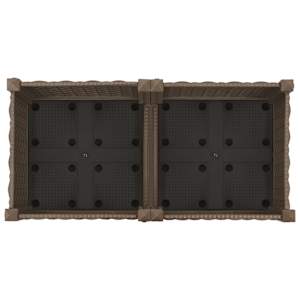 Vyvýšený záhon 80 x 40 x 23 cm polypropylen - obrázek 6