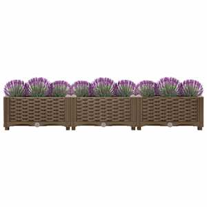 Vyvýšený záhon 120 x 40 x 23 cm polypropylen - obrázek 3
