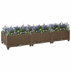 Vyvýšený záhon 120 x 40 x 23 cm polypropylen - obrázek 1