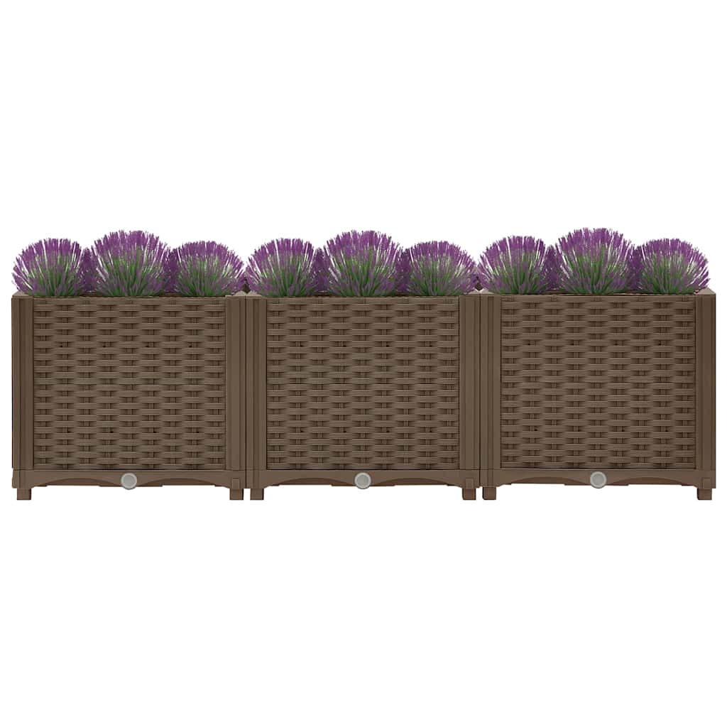 Thumbnail - vidaXL Hochbeet 120x40x38 cm Polypropylen