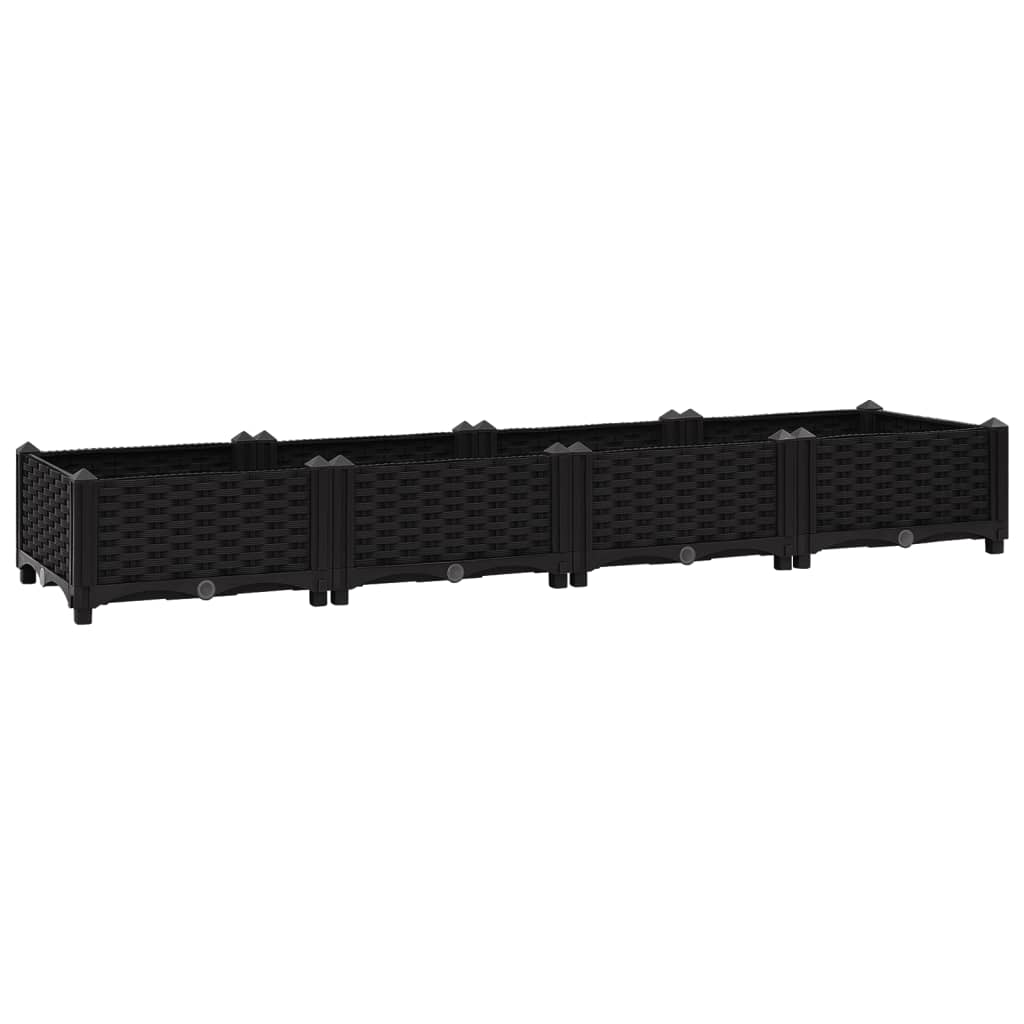 vidaXL Vyvýšený záhon 160 x 40 x 23 cm polypropylen