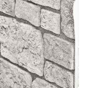 Nástěnné panely 10 pcs Šedá 100 x 50 cm EPS pěna - obrázek 3