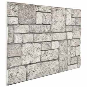 vidaXL Seinapaneelid 10 tk 100 x 50 cm Hall EPS vaht