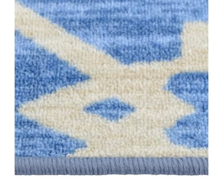 vidaXL Carpet Runner Blue 80x400 cm