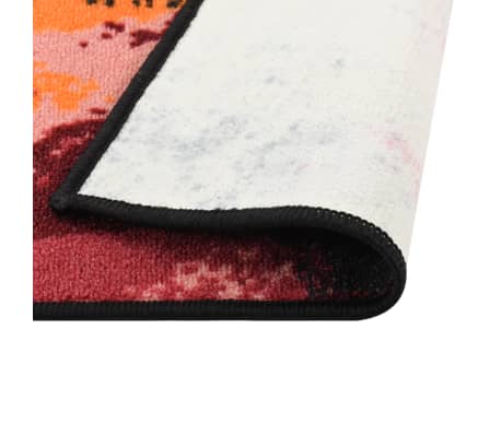 vidaXL Carpet Runner Multicolour 80x300 cm