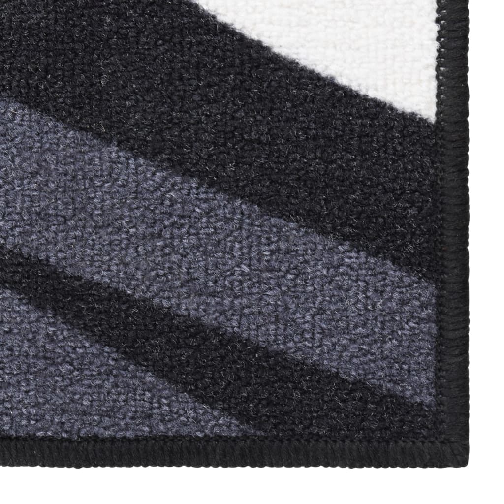 vidaXL Carpet Runner Black 80x150 cm