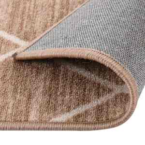 vidaXL Kilimas-takelis, &scaron;viesiai rudos spalvos, 80x100cm