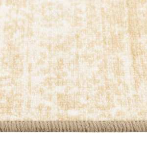 vidaXL Tapis de couloir Dor&eacute; 80x200 cm