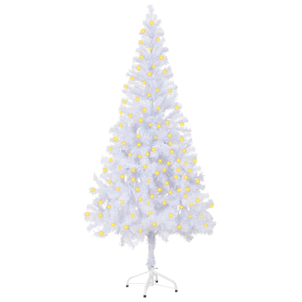 

vidaXL Artificial Christmas Tree with LEDs&Stand 70.9" 620 Branches