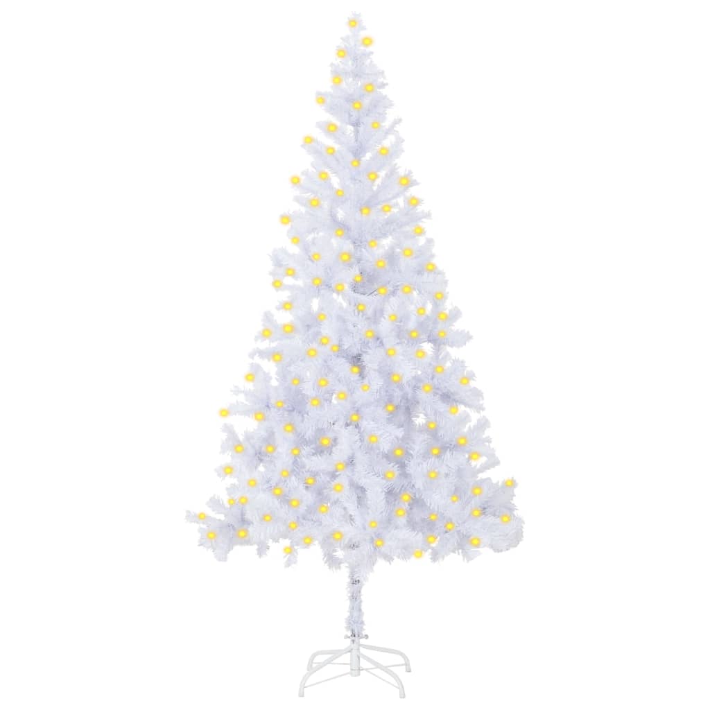 

vidaXL Artificial Christmas Tree with LEDs 82.7" 910 Branches