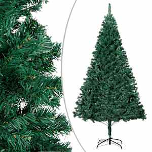 vidaXL Artificial Pre-lit Christmas Tree with Thick Branches Green 120 cm