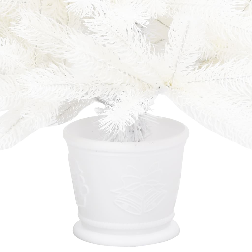 Prečunoliktava - Tev un tavai dzīvei - mākslīgā Ziemassvētku egle, LED, 90 cm, balta