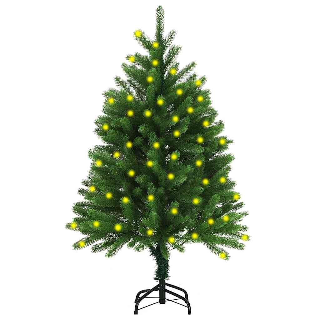 vidaXL Tekojoulukuusi esivalaistu 120 cm vihreä