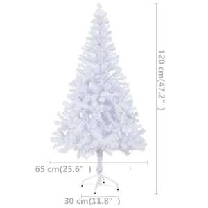 Umělý vánoční stromek s LED a sadou koulí 120 cm 230 větviček - obrázek 10