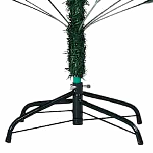 Umělý vánoční stromek s LED a sadou koulí zelený 240 cm - obrázek 10