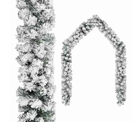 vidaXL V&aacute;nočn&iacute; girlanda s LED a sadou koul&iacute; zelen&aacute; 20 m PVC