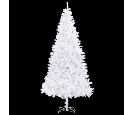 vidaXL Artificial Pre-lit Christmas Tree with Ball Set LEDs 300 cm White