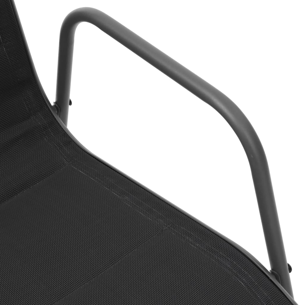 Градински трапезен комплект, 13 части, стомана